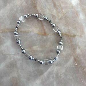 Hand beaded bracelet